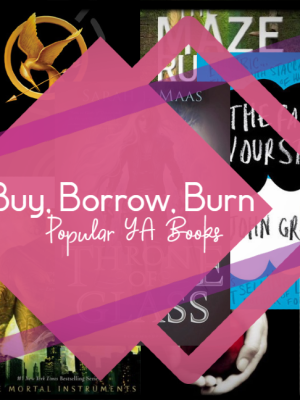 Buy, Borrow, Burn: Top 10 Most Popular YA Books
